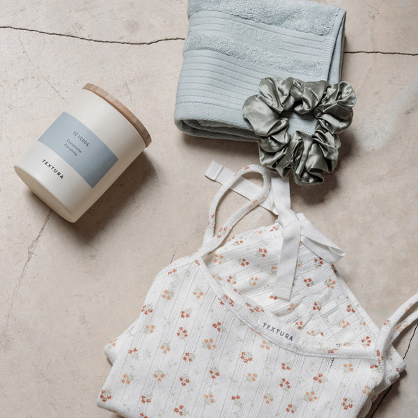 Coffret cadeau bien-être coton et bambou