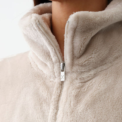 Chaqueta efecto pelo Est