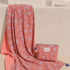Neceser floral de algodón Kenze
