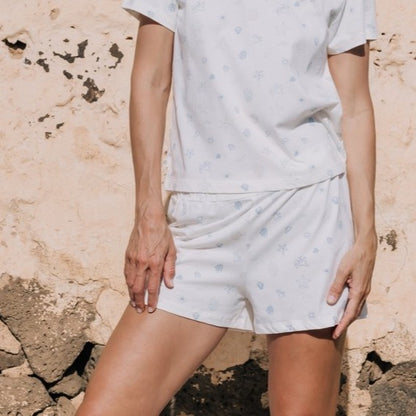 Short algodón estampados marinos Moana