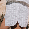 Short de algodón seersucker cuadros vichy Nat