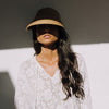 Woven beach visor Vis