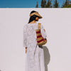 Long cotton lace caftan Musi