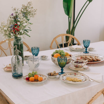 Solid tablecloth with hemstitch Claru