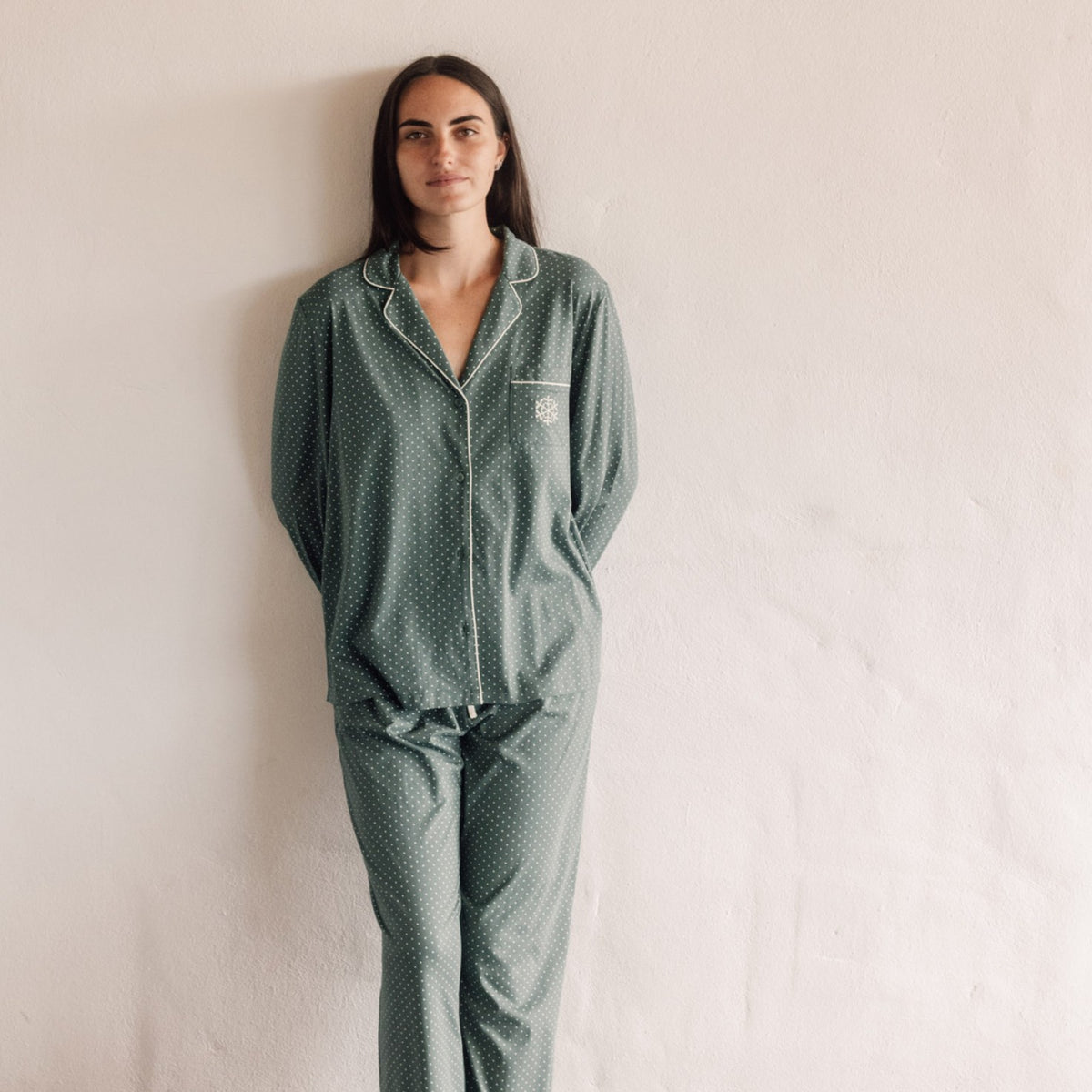 Camisa de pijama punt sostenible piquets Mimit