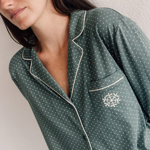 Camisa de pijama punt sostenible piquets Mimit