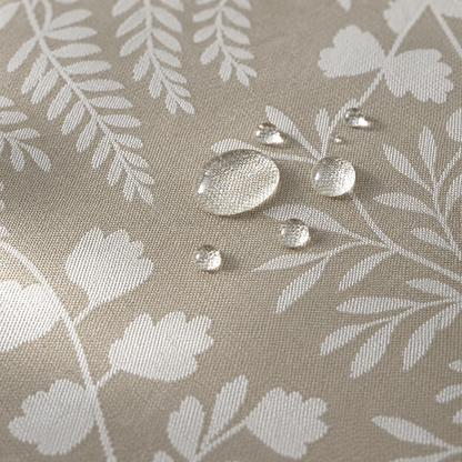 Floral jacquard coated tablecloth Homa