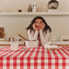 Cotton gingham tablecloth Moly