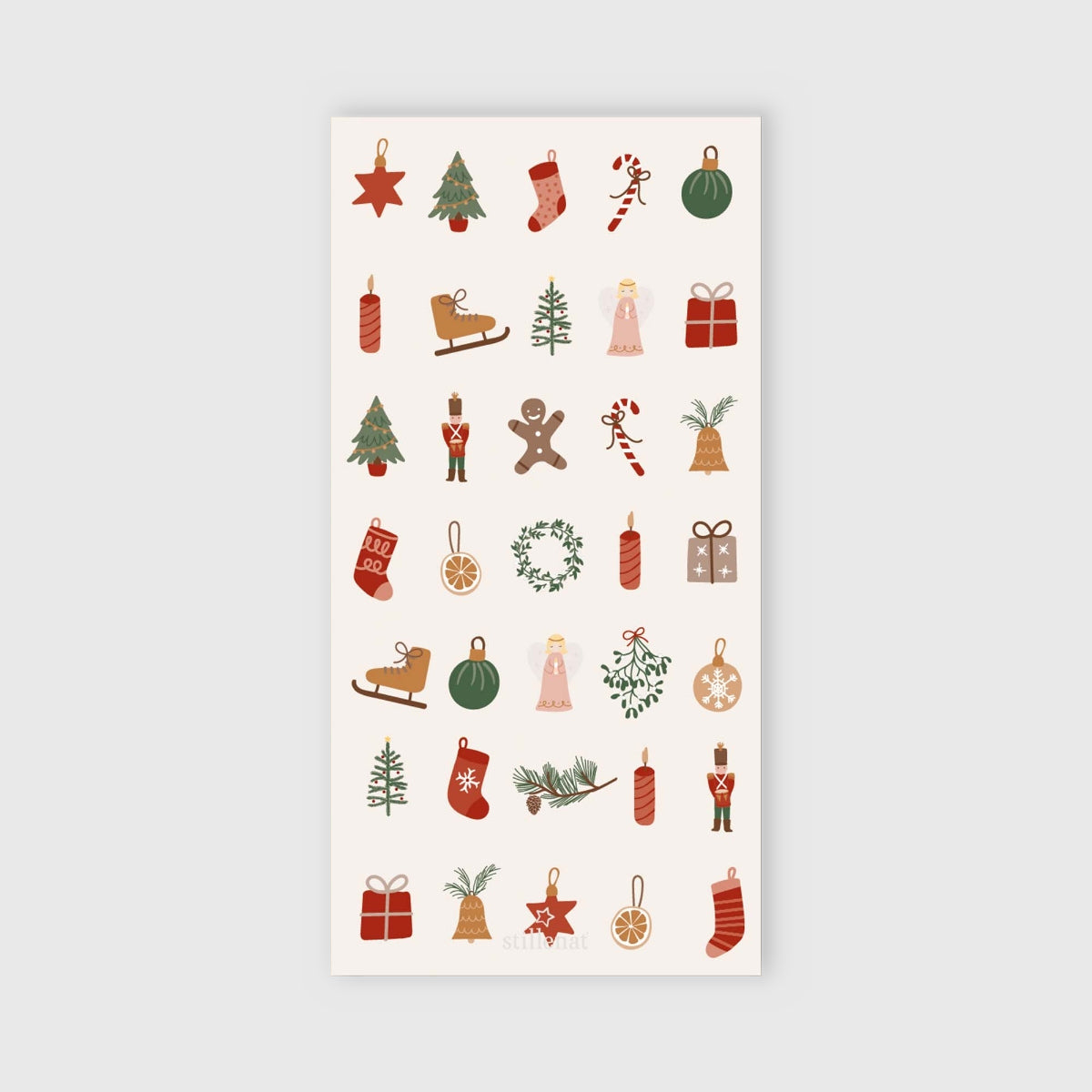 Conjunto guardanapos papel motivos natalinos Napxmas2