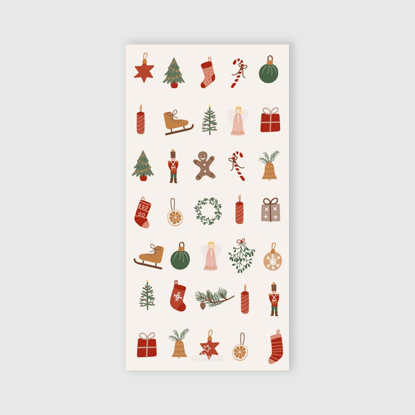 Conjunto guardanapos papel motivos natalinos Napxmas2