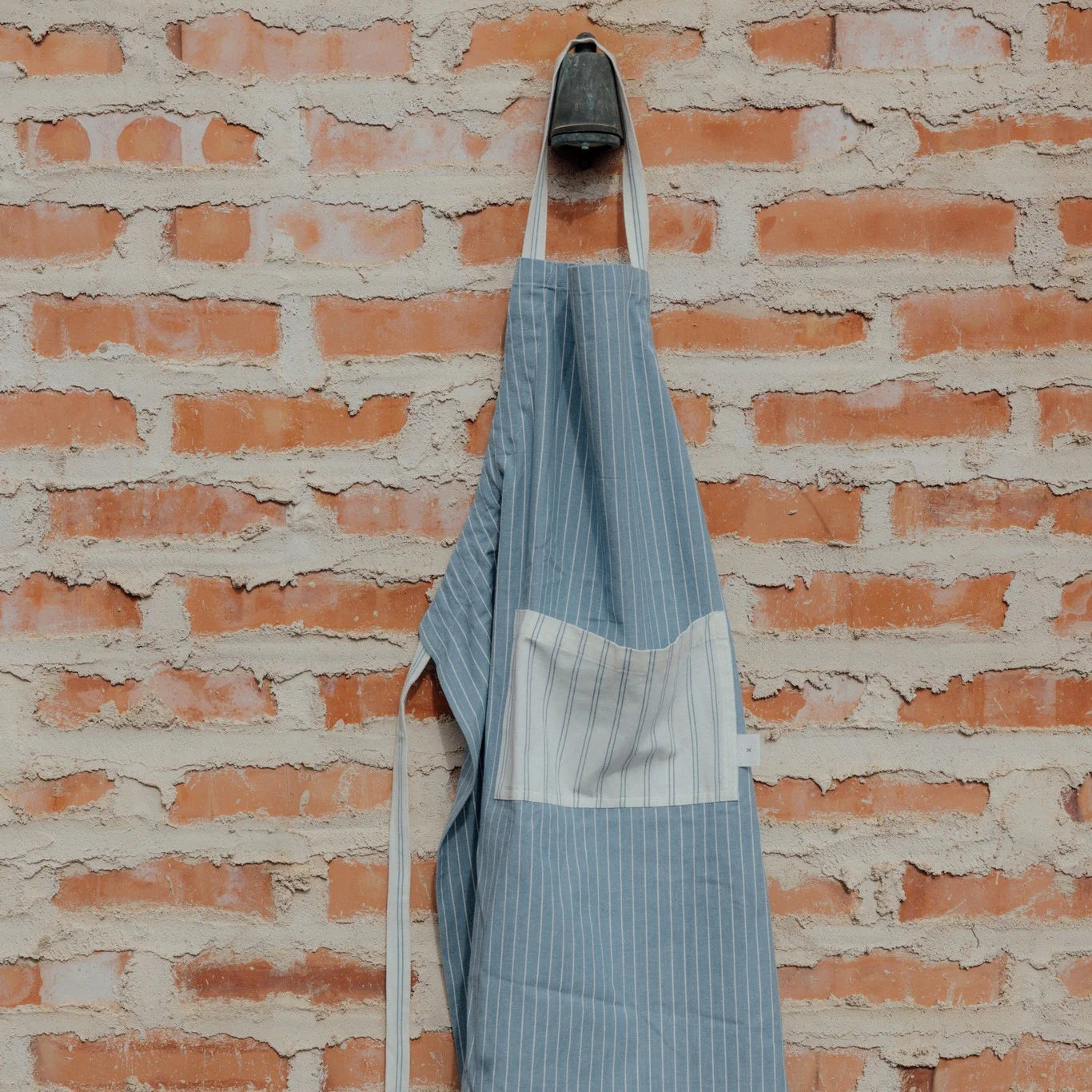 Cotton striped apron Cocinex