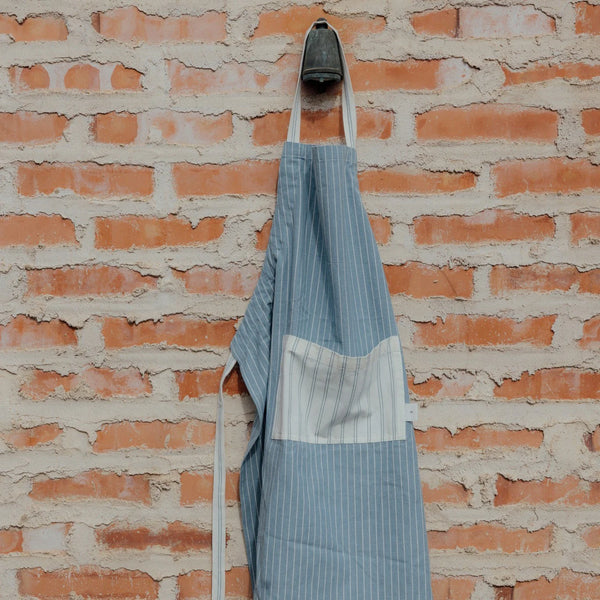 Cotton striped apron Cocinex