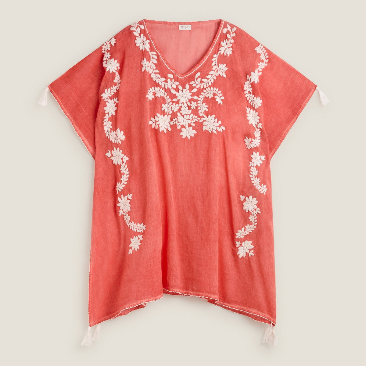 SONIS-TUNIC-A CORAL-0
